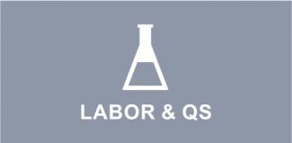Piktogramm Labor und QS